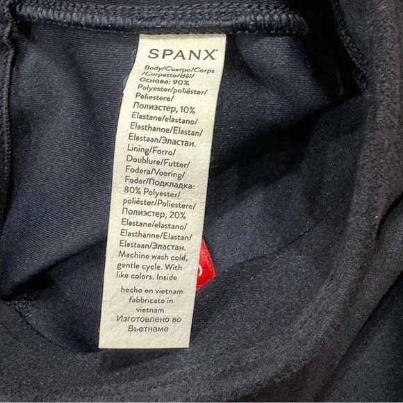 Spanx Faux Suede Flare Pant Classic Navy Size XS Tall Women - Picture 6 of 12